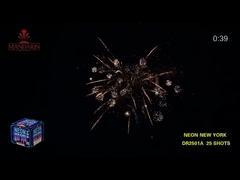 Outdoor Mixed 25 Shots 500G Cakes Fireworks For Celebration