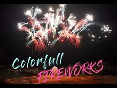 중국 후난 공장 도매 낮 불꽃놀이 케이크 불꽃놀이 화려한 연소 불꽃놀이 케이크 2024