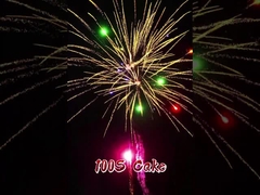 도매 100발 케이크 불꽃놀이 1.4G 소비자 케이크 불꽃놀이 축제 야외 불꽃놀이