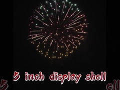 공장 1.3g 전문 불꽃놀이 공 박격포 쉘 불꽃 5인치 디스플레이 쉘 불꽃