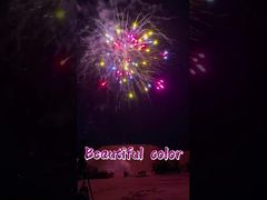 공장 맞춤형 아름다운 색상 1.4g 소비자 불꽃놀이 케이크 불꽃놀이 배터리 케이크 화약