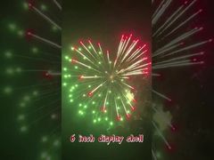 중국 공장 6 인치 디스플레이 포탄 불꽃놀이 포병 종이 포탄 불꽃놀이