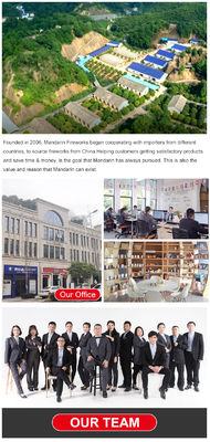 Chinese Factory Fireworks Supplier 1.3G Professional Fireworks For New Year Celebration 6 Inch Display Shells Fireworks