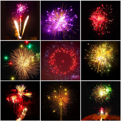 Liuyang Mandarin Wholesale Fireworks 1 Inch 1.2 Inch 139 Shots Outdoor Pyro Consumer Cake Fireworks with CE Mark for Celebration