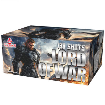 Liuyang Mandarin Wholesale Fireworks 1 Inch 1.2 Inch 139 Shots Outdoor Pyro Consumer Cake Fireworks with CE Mark for Celebration