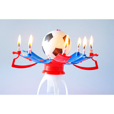 주문 제작된 축구 음악 생일은 파라핀 왁스 재료를 캔들스