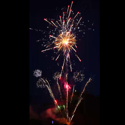 중국어 맞춤형 188 샷 케이크 불꽃놀이 피로테크닉 축하 인사