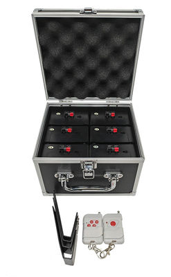 6 Cue Wireless Remote Control Fire System Igniter Indoor Cold Fountain Stage Pyrotechnic Fireworks Ignition Firing System