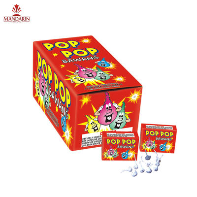 Happy Boom Firecracker Safety Bird Egg Silver Cracker Toy Pop Pops Snappers Fireworks